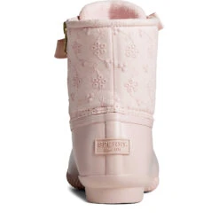 Sperry Top-Sider Women's Saltwater Eyelet Duck Boot Pink 10 Sperry Top-Sider Women's Saltwater Eyelet Duck Boot Pink -Sperry Top-Sider Sales STS89079 90