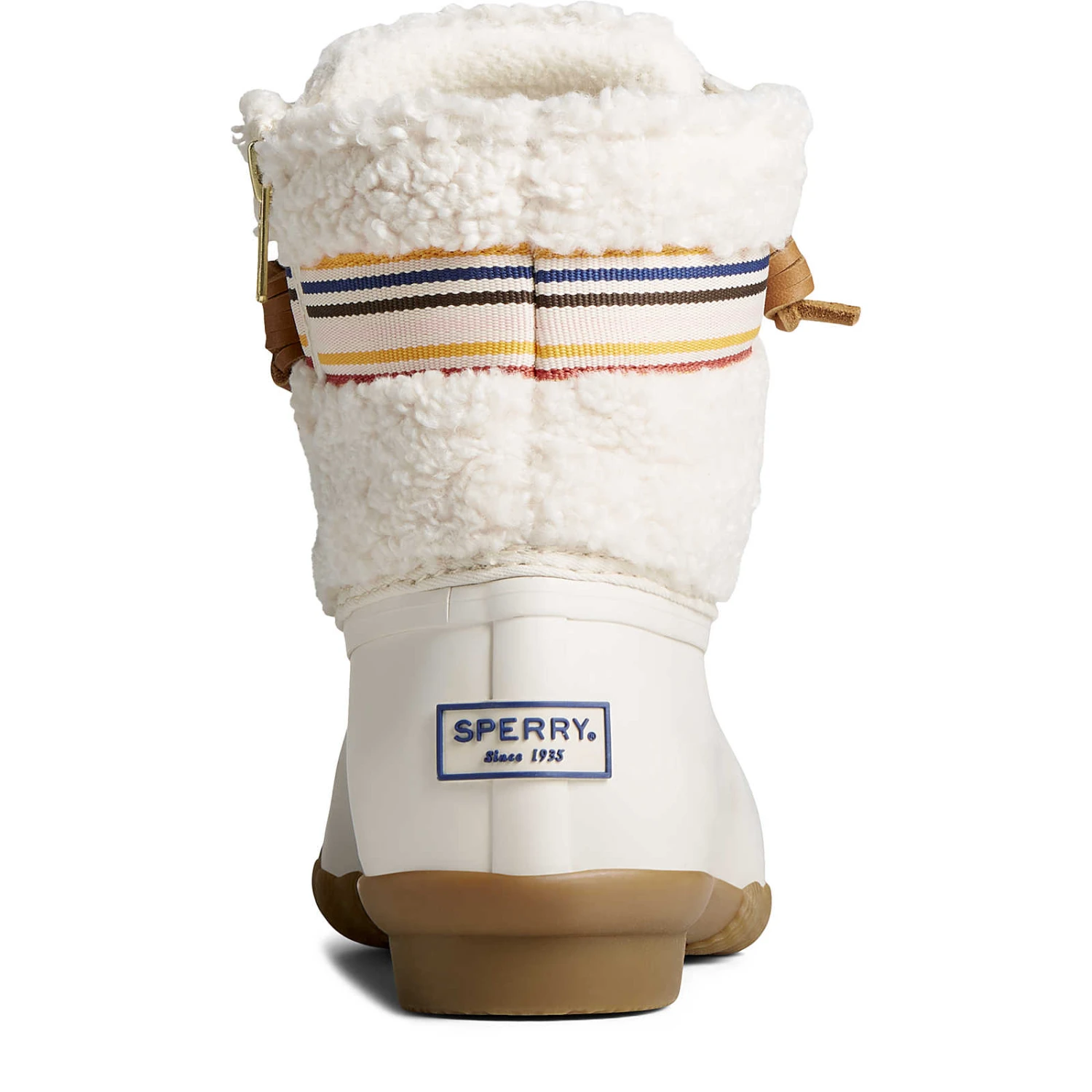 Sperry Top-Sider Women's Saltwater™ Rainbow Sherpa Duck Boot Ivory 5 Sperry Top-Sider Women's Saltwater™ Rainbow Sherpa Duck Boot Ivory - Image 3