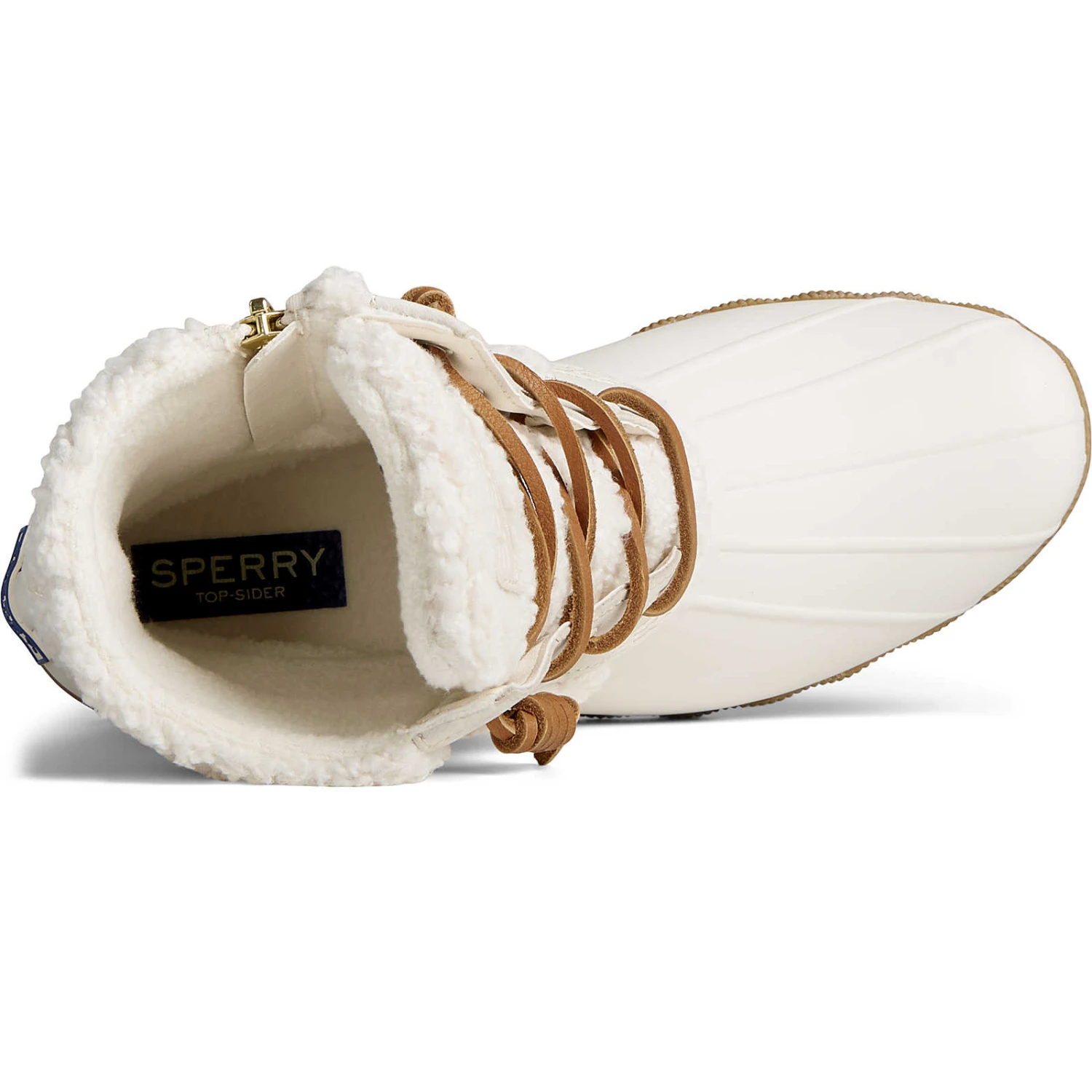 Sperry Top-Sider Women's Saltwater™ Rainbow Sherpa Duck Boot Ivory 7 Sperry Top-Sider Women's Saltwater™ Rainbow Sherpa Duck Boot Ivory - Image 5