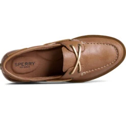 Sperry Top-Sider Women's Chunky Leather Boat Shoe Tan -Sperry Top-Sider Sales STS89096 TOP