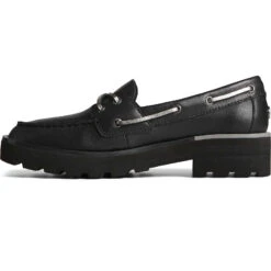 Sperry Top-Sider Women's Chunky Leather Boat Shoe Black 11 Sperry Top-Sider Women's Chunky Leather Boat Shoe Black -Sperry Top-Sider Sales STS89097 180