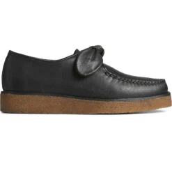 Sperry Top-Sider Women's Captain's Crepe Bow Oxford Black