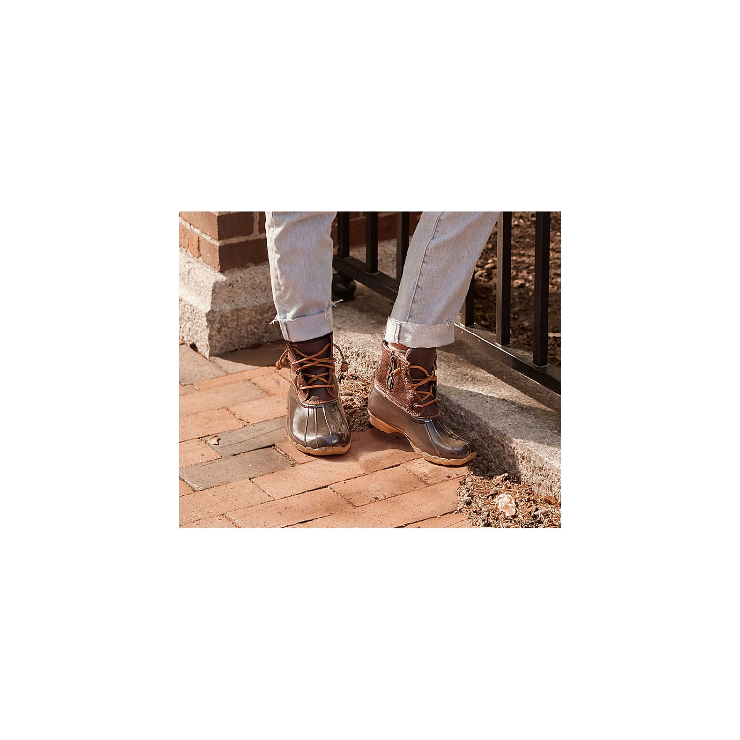 Sperry Top-Sider Women's Saltwater Duck Boot Grey 10 Sperry Top-Sider Women's Saltwater Duck Boot Grey - Image 8