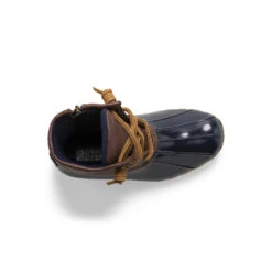 Sperry Top-Sider Big Kid's Saltwater Duck Boot Navy -Sperry Top-Sider Sales YG55203 TOP 75