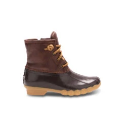 Sperry Top-Sider Big Kid's Saltwater Duck Boot Brown